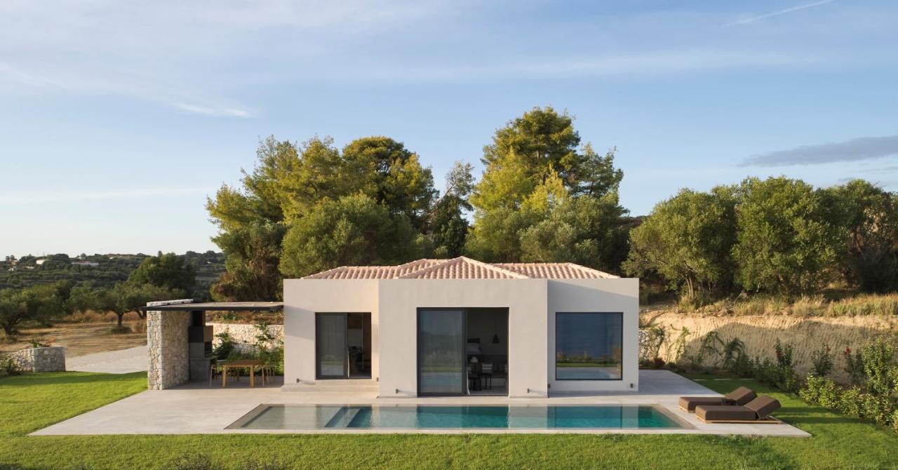 Villa Dione Kefalonian Chic Villas Spartia  Bagian luar foto