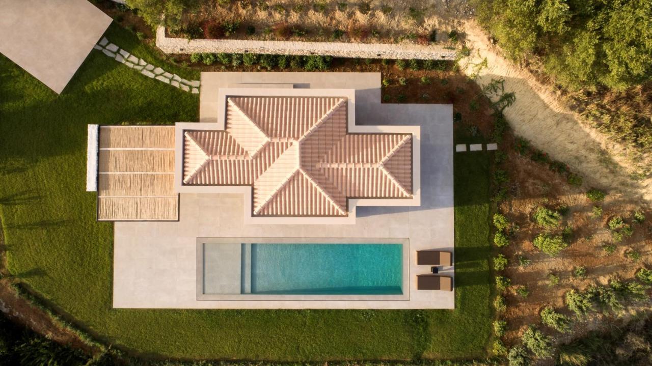 Villa Dione Kefalonian Chic Villas Spartia  Bagian luar foto